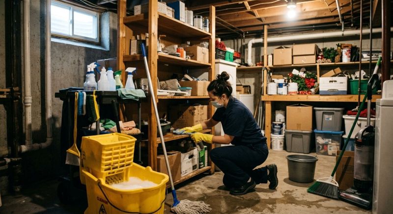 Basement Cleaning Service in Puyallup, WA