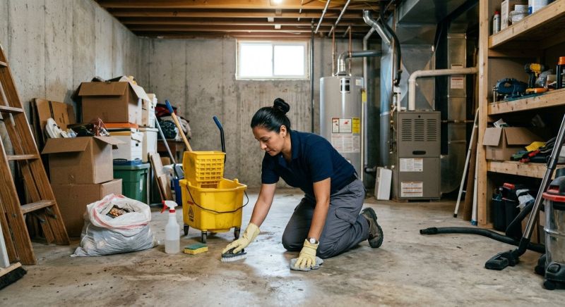 Basement Vacuuming in Puyallup, WA