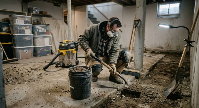 Basement Vacuuming in Bellevue, WA