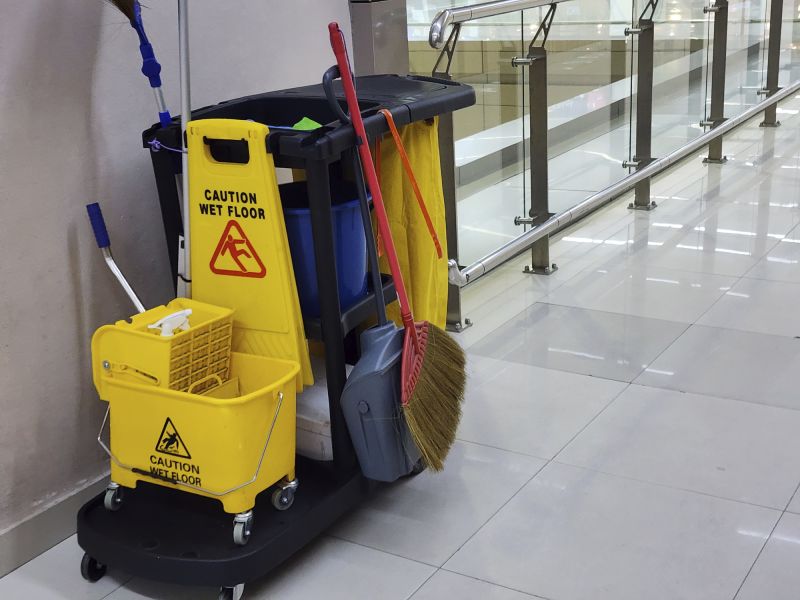Commercial Kitchen Mopping in Denton, TX