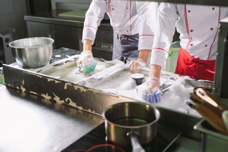 Commercial Kitchen Mopping in Conroe, TX