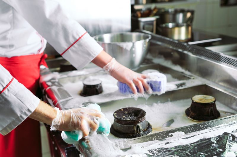 Commercial Kitchen Mopping in Conroe, TX