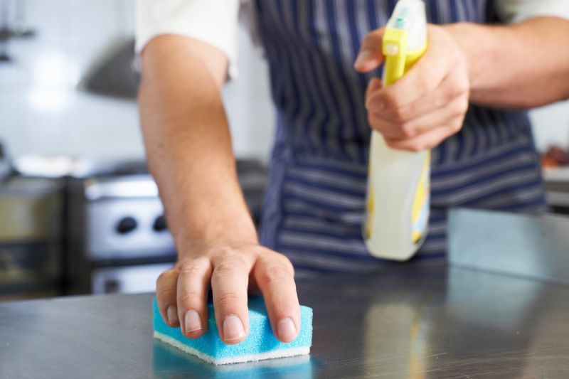 Commercial Kitchen Mopping in Conroe, TX