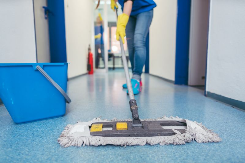 Commercial Kitchen Mopping in Conroe, TX